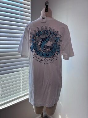 NWT Costa Del Mar Men’s Classic White T-Shirt
